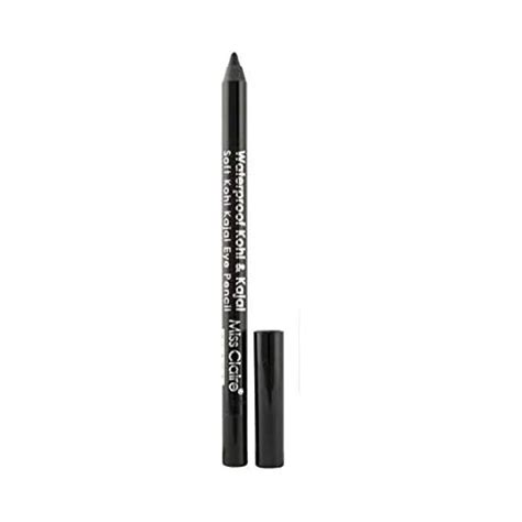 miss claire kajal|Miss Claire Waterproof Kohl and Kajal Soft Kohl Kajal Pencil, Black.